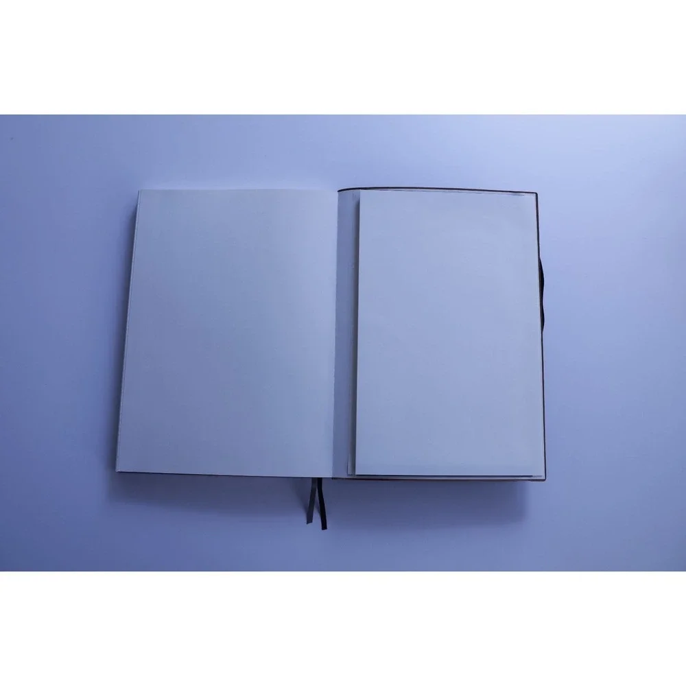 RETTACY Lined Journal Notebook Black Lined 8.5